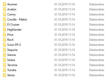 Techstream Version 14.20.019 für Toyota und Lexus GTS – Diagnose  Erscheinungsdatum: 07.2019