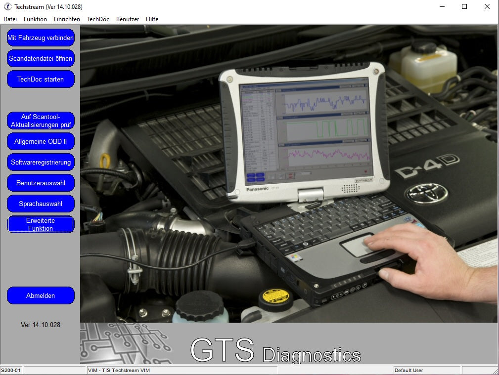 Techstream Version 14.10.028 für Toyota und Lexus GTS – Diagnose  Erscheinungsdatum: 04.2019
