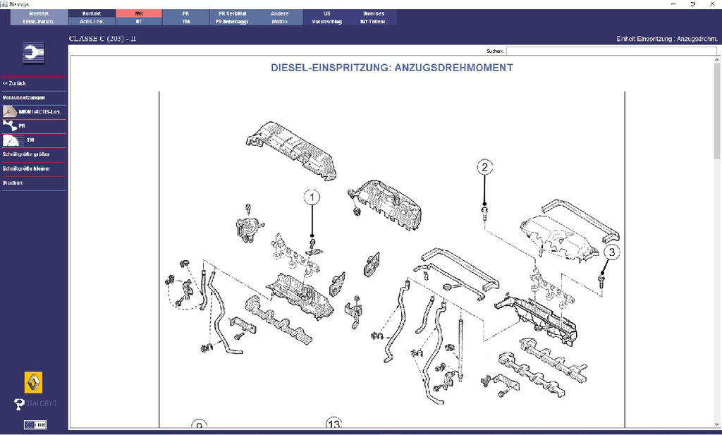 Renault Dacia Dialogys 02.2020 Applikation Programm 7.5.6 Version 4.91, sehr selten! Komplett in Deutsch