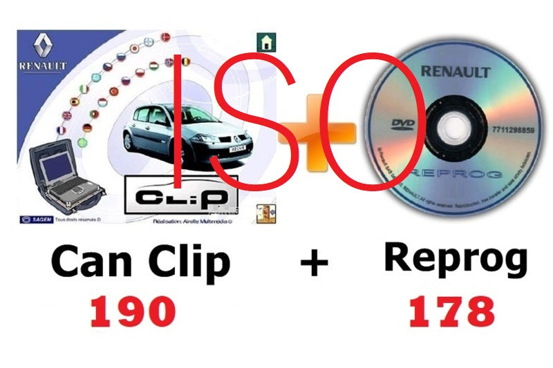 Renault Dacia CanClip 190 + Reprog 178 (09.2019)