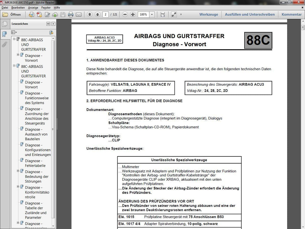 Renault Dacia Dialogys 09/2018 Applikation Programm 7.5.6 Version 4.76 komplett in Deutsch