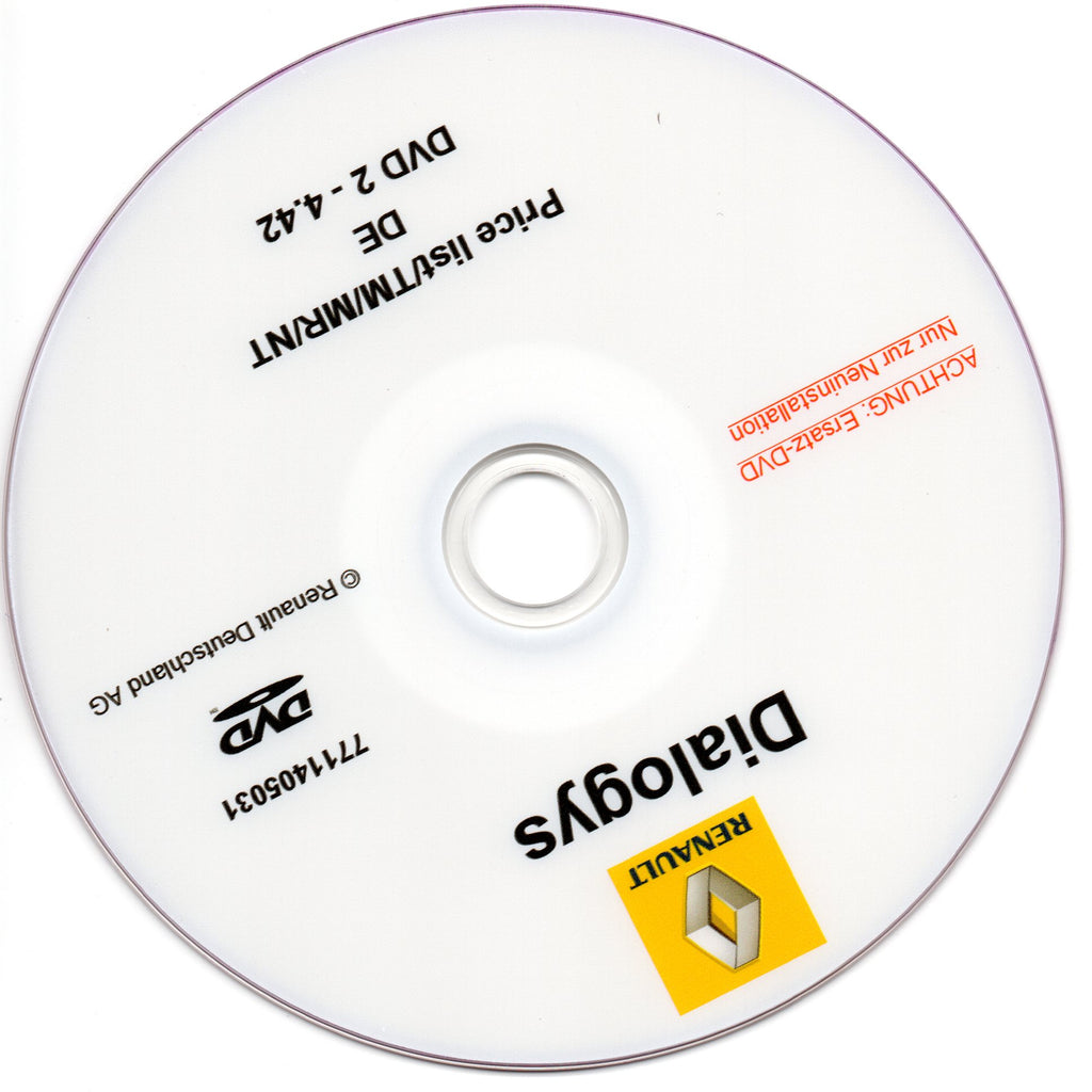  Dialogys 7.5.6 Komplett in Deutsch für Renault und Dacia, Reparaturanleitungen, Ersatzteile Preislisten 