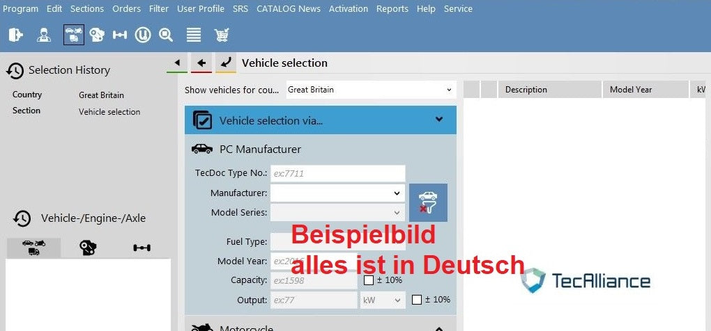 ​TecDoc 4Q.2018 Teile-Katalog, Vollversion fertig installiert