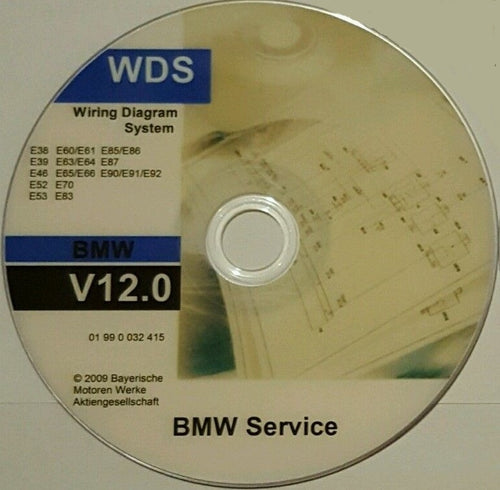 BMW WDS 12.00 Letzte Erschienene Version in Deutsch