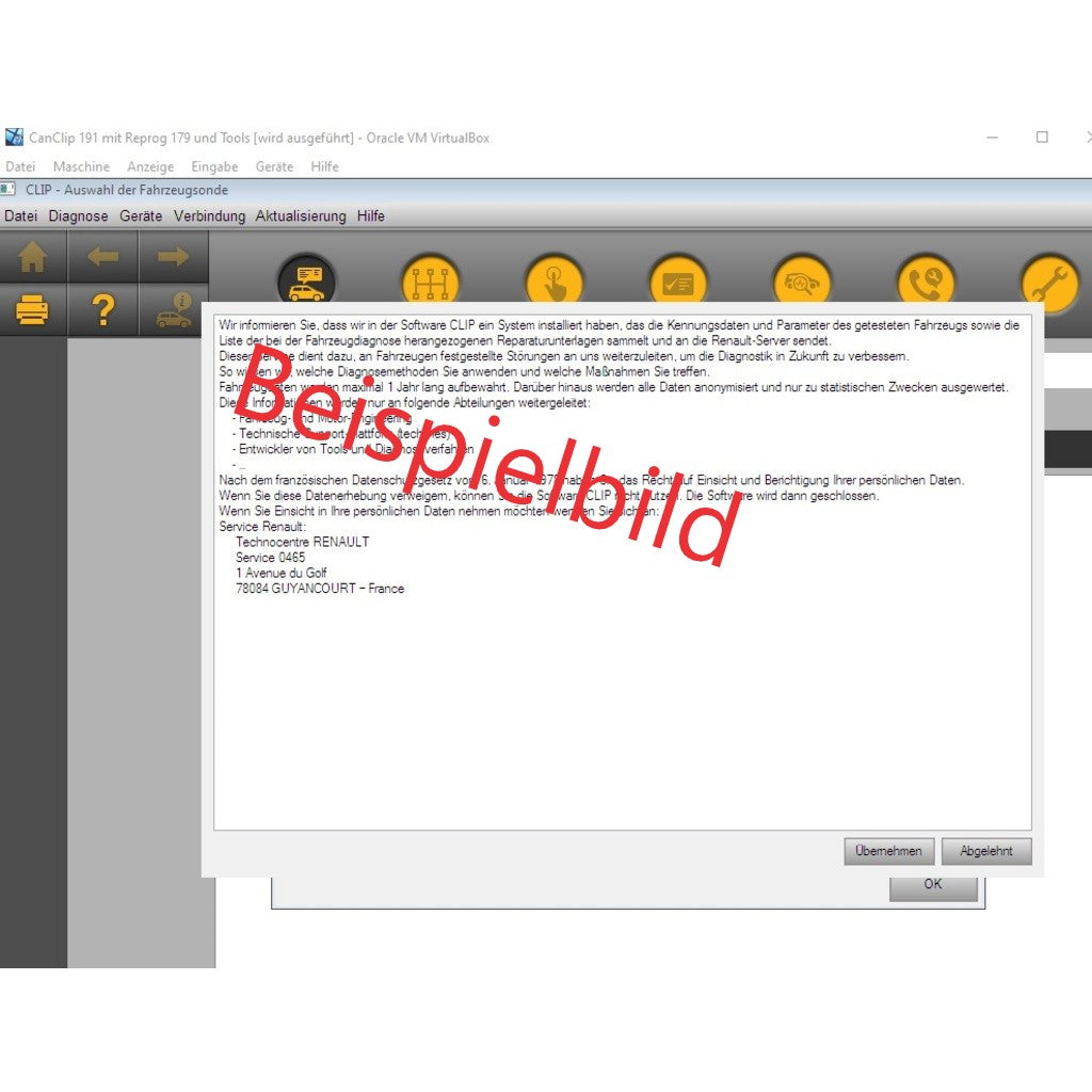 Renault Dacia CanClip 195 + Reprog 181 (03.2020) als ISO zum selber installieren, Mehrsprachig. Läuft auch unter Windows 10 32 & 64bit