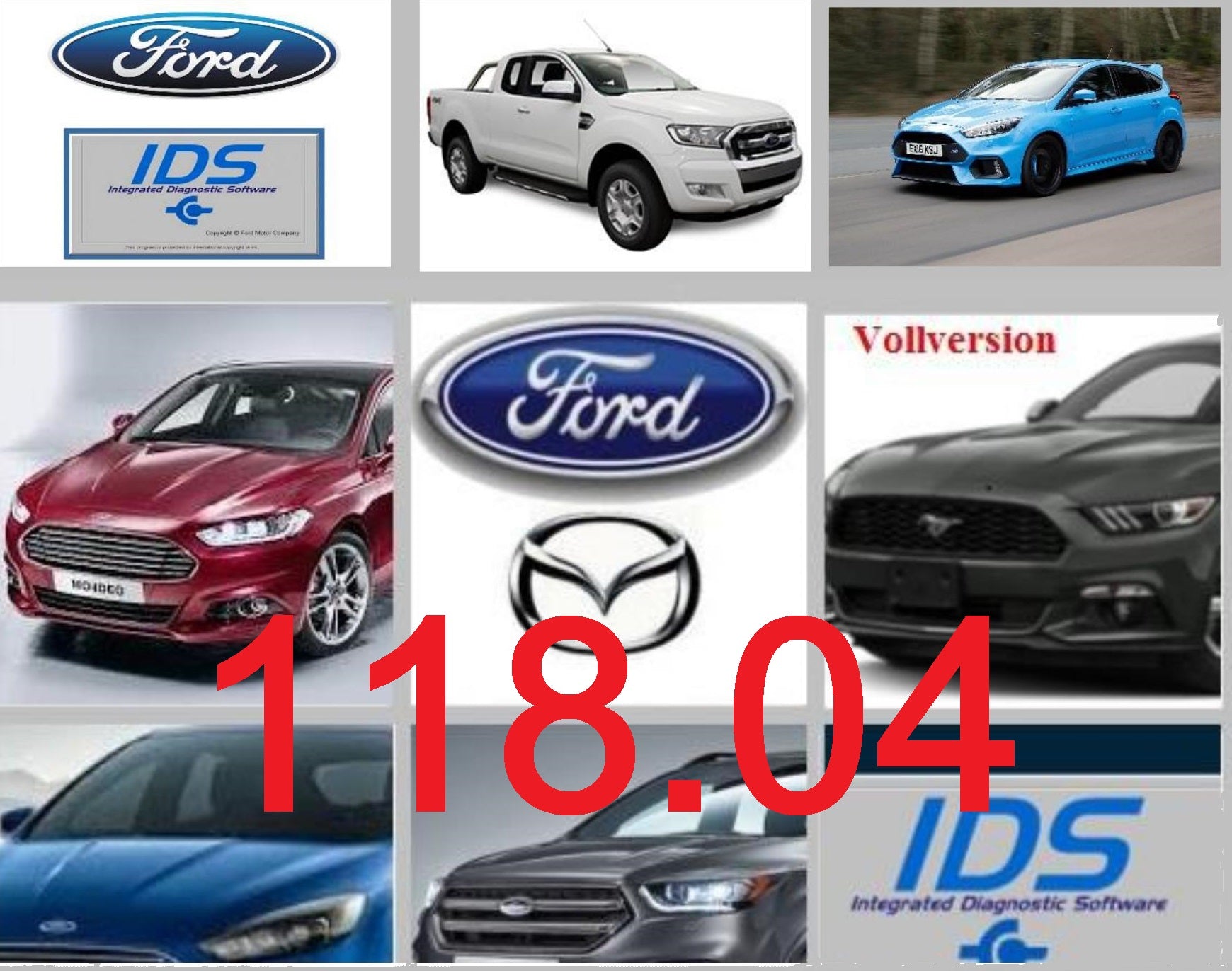 Ford IDS 118.04 (07/2020) + current calibrations – Diagnostics & ECU ...