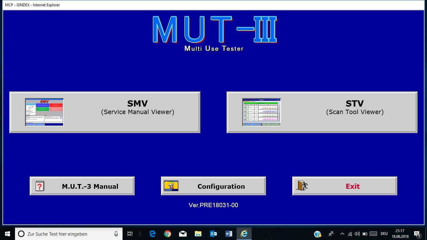 MUT-III PRE 18031-00 (05 / 2018) – Mitsubishi diagnosis & ECU flash ...