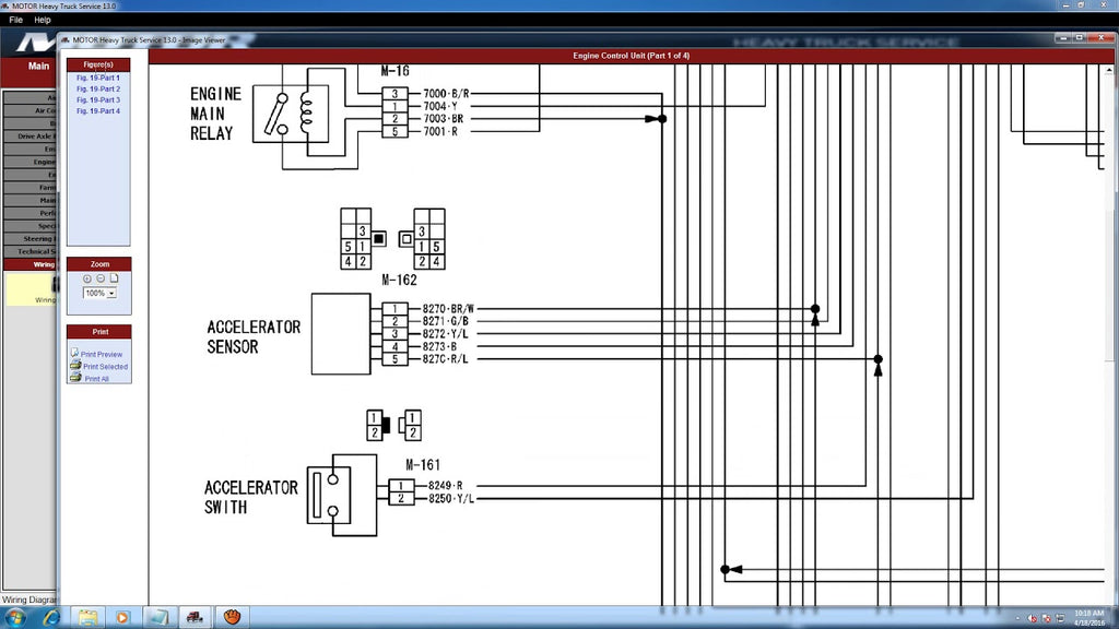 Motor Heavy Truck Service v.13 ,Technisches Informationssystem, Service-Handbuch für Motor-LKW-Service v.13 für LKW, Schaltpläne, Motor-Reparaturanleitungen usw.