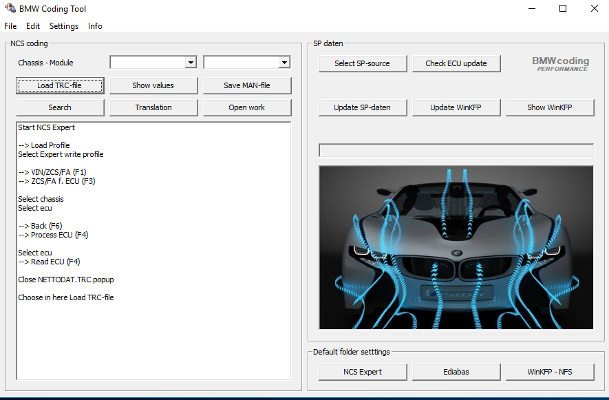 BMW Standart/Coding Tools  (Ediabas,INPA,NCS,WinKFP,NFS) 06/2017