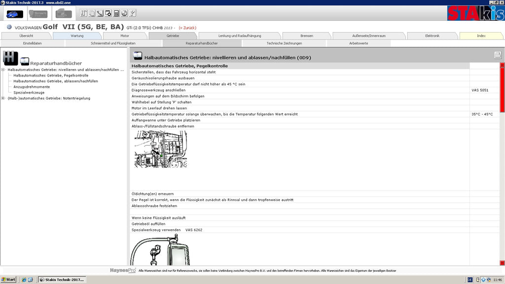 Vollversion Stahlgruber Haynes Pro Technik 2017.3 der Nachfolger des bekannten Programms VIVID incl. STAKIS Ersatzteilkatalog, Mit Bilder der Ersatzteile, Programm Stand: 12/2017