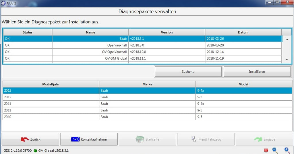Opel Vauxhall Global TIS Car v36.0 V32, Opel & Saab GDS 2, v.2019, Mehrsprachig. Diagnose-Software für GM Vauxhall, fertig installiert und freigeschaltet. Kein Ablauf