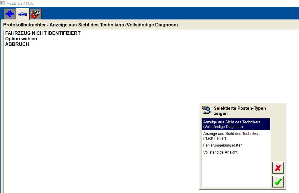 ​Mazda IDS 113.00 + Kalibrierungen C93 Diagnose Software von 11.2019 zum selber installieren
