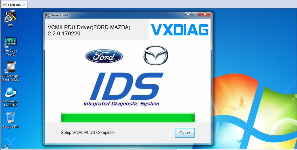 Ford IDS 120.03 + Kalibrierung C 91 Vollversion, Diagnosesoftware, Stand 12.2020