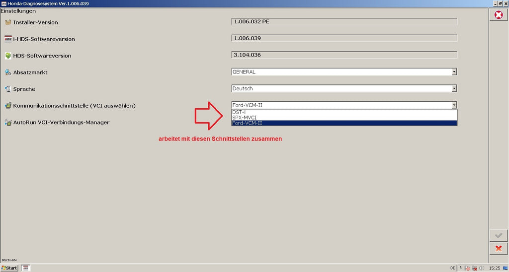 Honda Acura Diagnosesystem (HDS) 3.104.036 + I HDS 1006.039 + Installer Version 1.006.032 PE [08.2021] Regionen