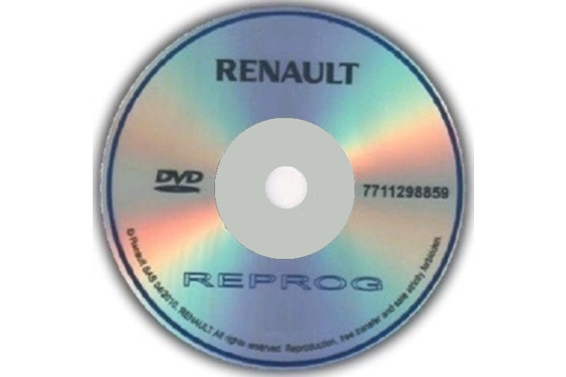 Renault Dacia CanClip 191 + Reprog 179 (10.2019) als ISO zum selber installieren