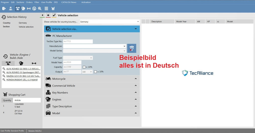 ​TecDoc 4Q.2018 Teile-Katalog, Vollversion fertig installiert